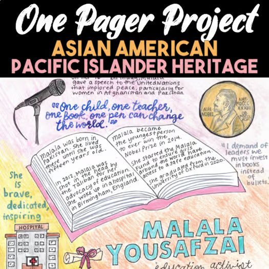Asian American Native Hawaiian & Pacific Islander Heritage Month One Pager Project