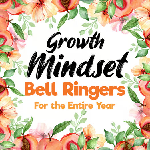 Growth Mindset Bell Ringers — Journal Prompts for Entire School Year ...