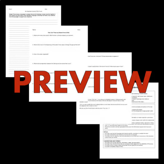 “Out, Out” by Robert Frost — Poem Analysis & TDA Essay