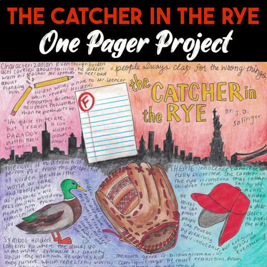 The Catcher in the Rye One Pager Project