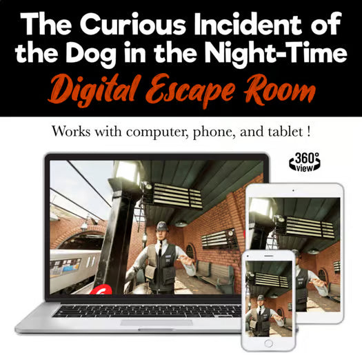 The Curious Incident of the Dog in the Night-Time Digital Escape Room