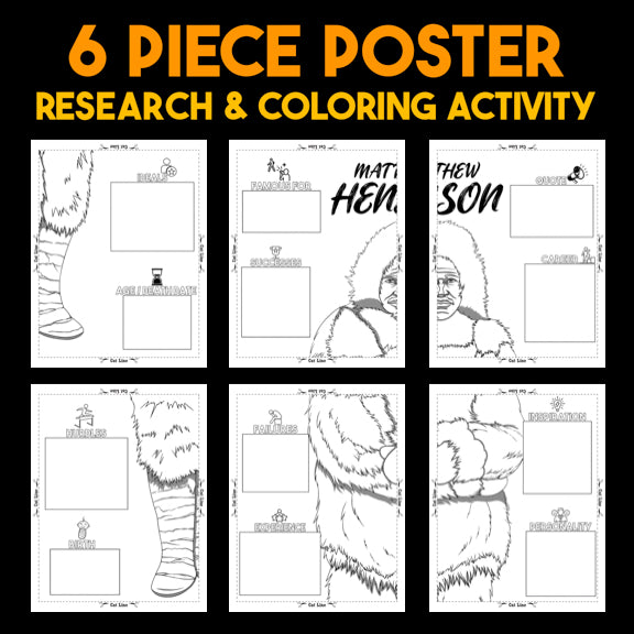 Matthew Henson — Powerful People Collaborative Poster Activity