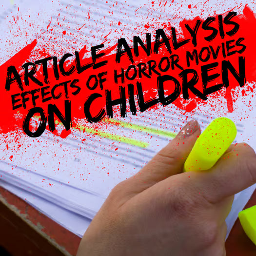 Article Analysis — 6 Thinking Hats and the Effects of Horror Movies on Children