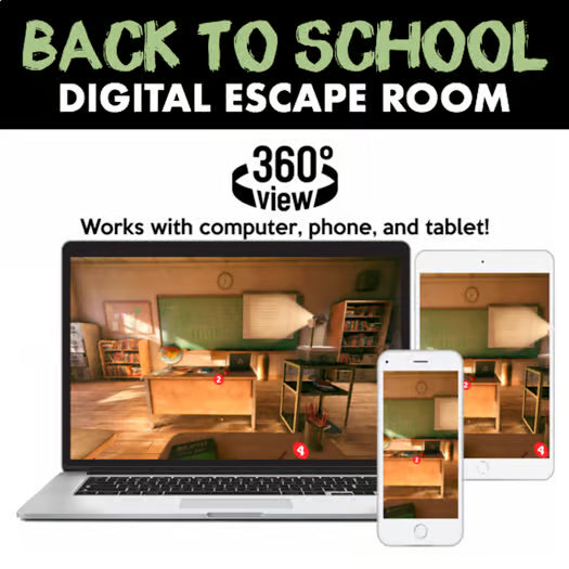 Back to School Digital Escape Room
