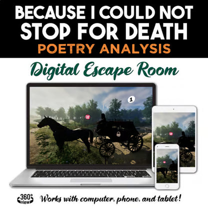 Poetry Digital Escape Room — Emily Dickinson Analysis