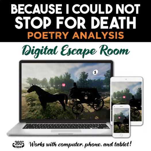 Poetry Digital Escape Room — Emily Dickinson Analysis
