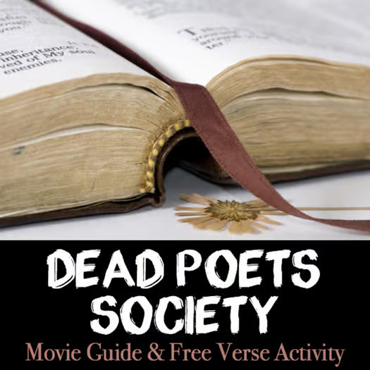Dead Poets Society Movie Guide & Free Verse Activity