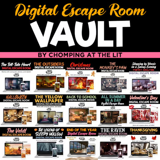 The Digital Escape Room Vault — 41 Escape Rooms