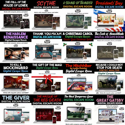 The Digital Escape Room Vault — 41 Escape Rooms