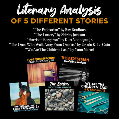 Dystopian Literature Unit Plan — 6-Week Secondary ELA Bundle