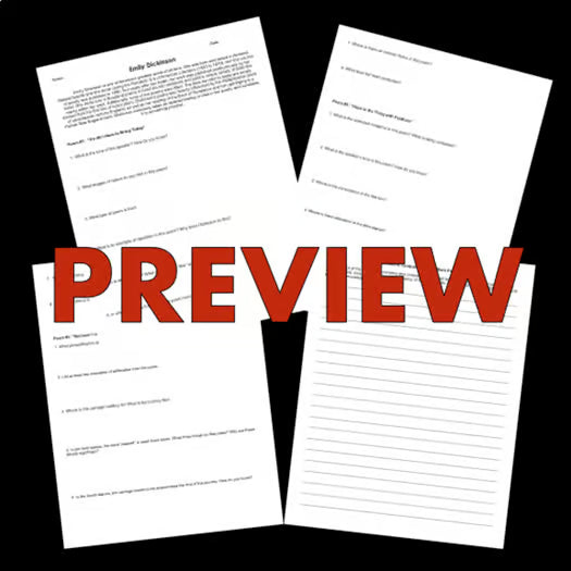 Emily Dickinson Poetry Analysis — 3 Poems