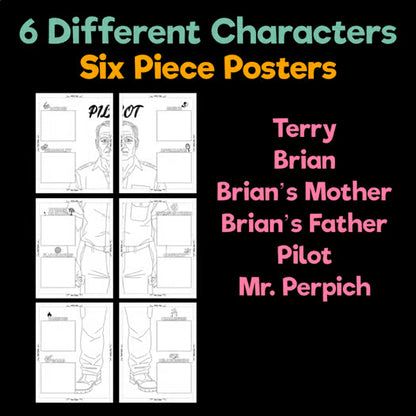 Hatchet Character Analysis Posters — Character Collabs