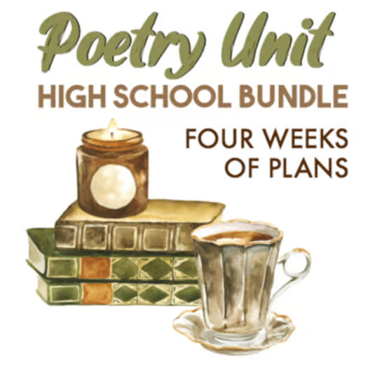 High School Poetry Unit: Analyzing and Writing Poems