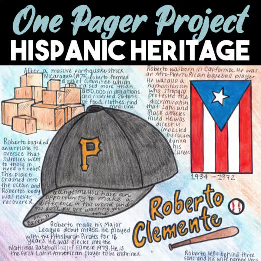Hispanic American Heritage Month One Pager Project