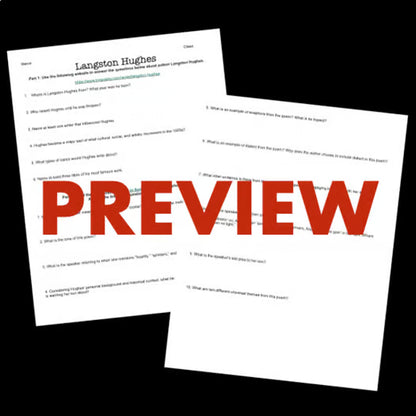 Mother to Son Langston Hughes Poetry Analysis — Author Biography