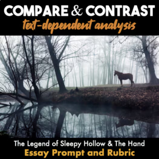 Paired Texts — The Legend of Sleepy Hollow and The Hand TDA Essay