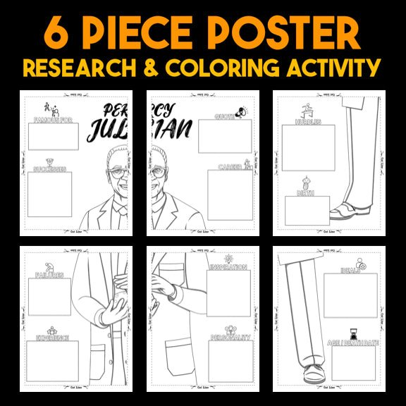Percy Julian — Powerful People Collaborative Poster Activity