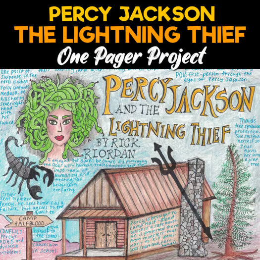 Percy Jackson and the Lightning Thief One Pager Project
