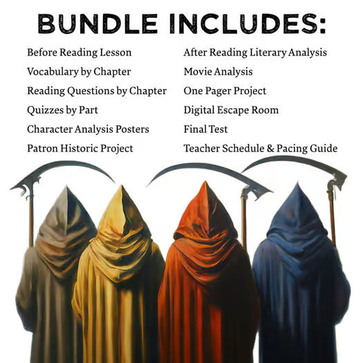 Scythe Novel Study — Complete Unit Plan