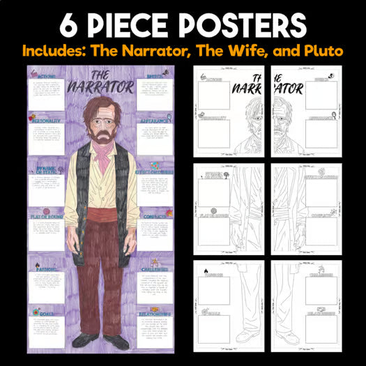 The Black Cat Character Analysis Posters — Character Collabs