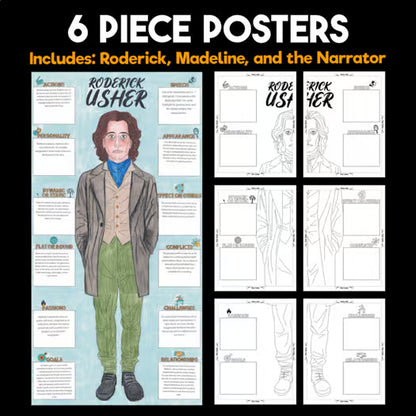 The Fall of the House of Usher Character Analysis Posters — Character Collabs