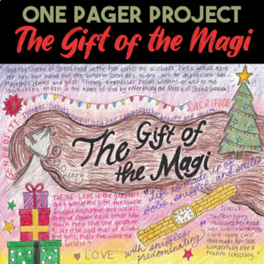 The Gift of the Magi One Pager Project