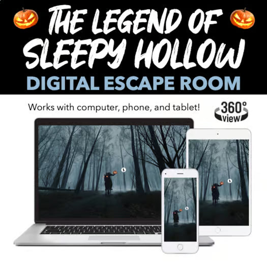 The Legend of Sleepy Hollow Digital Escape Room