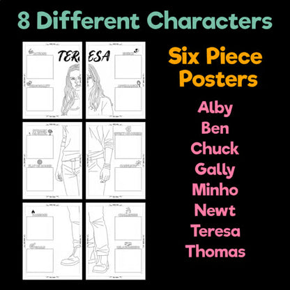 The Maze Runner Character Analysis Posters — Character Collabs
