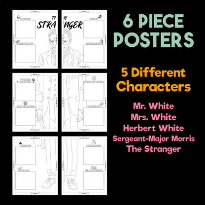 The Monkey's Paw Character Analysis Posters — Character Collabs