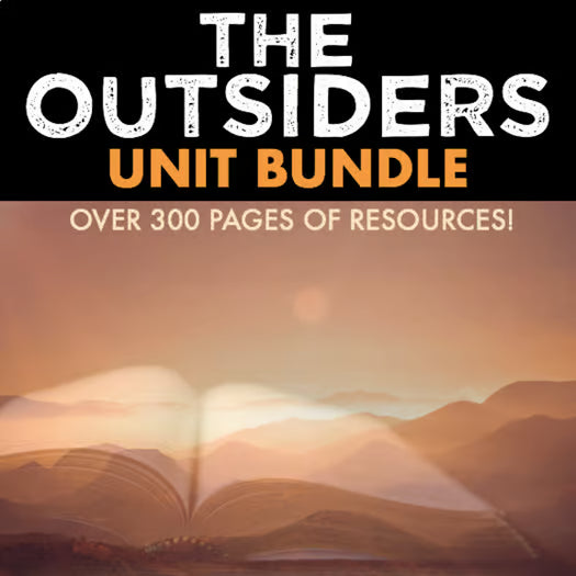 The Outsiders Novel Study — Complete Unit Plan