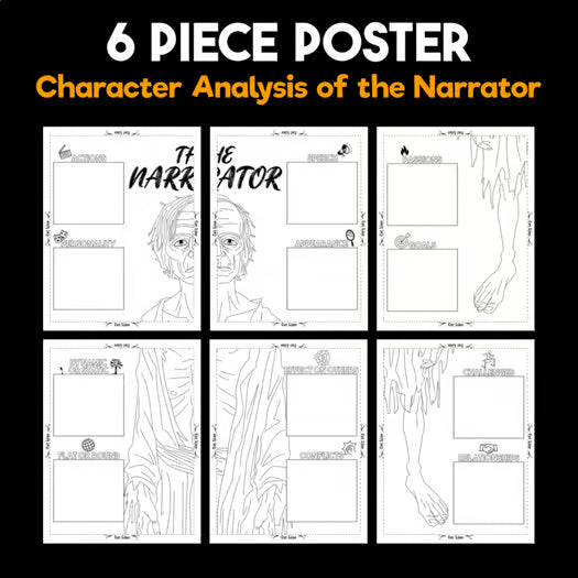 The Pit and the Pendulum Character Analysis Posters — Character Collabs