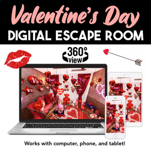 Valentine's Day Digital Escape Room