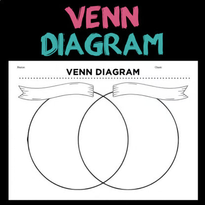 Venn Diagram Graphic Organizer