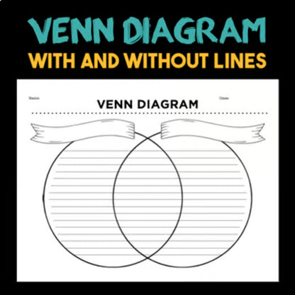 Venn Diagram Graphic Organizer
