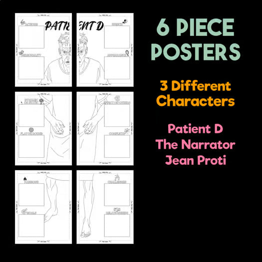 We ate the Children Last Character Analysis Posters — Character Collabs