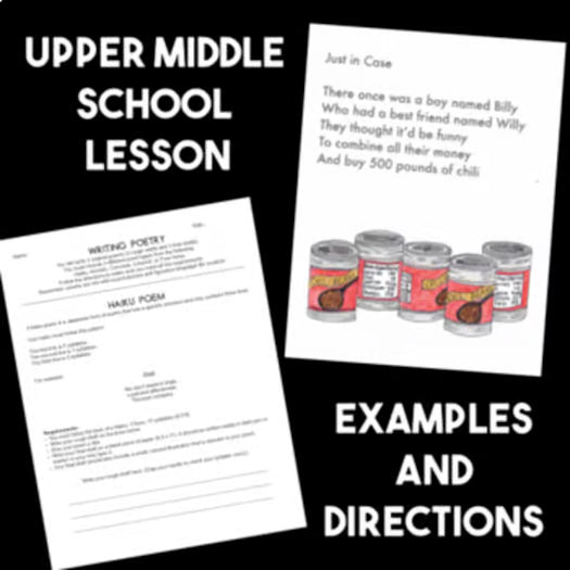 Writing Poetry — Haiku, Concrete, Acrostic, Limerick & Free Verse