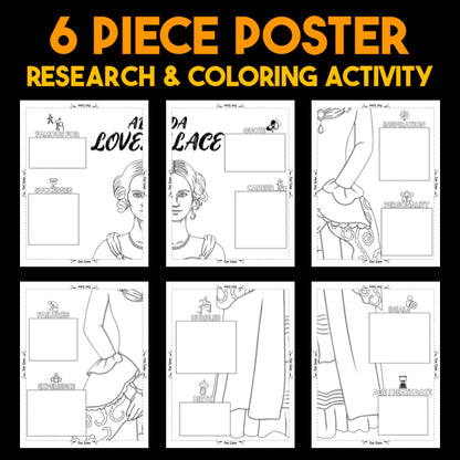 Ada Lovelace — Powerful People Collaborative Poster Activity