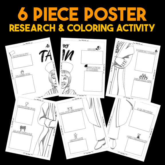 Amy Tan Author Study — Literary Legends Collaborative Poster