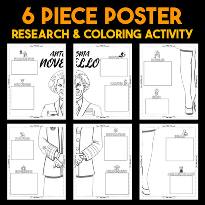 Antonia Novello — Powerful People Collaborative Poster Activity