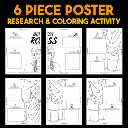 Betsy Ross — Powerful People Collaborative Poster Activity