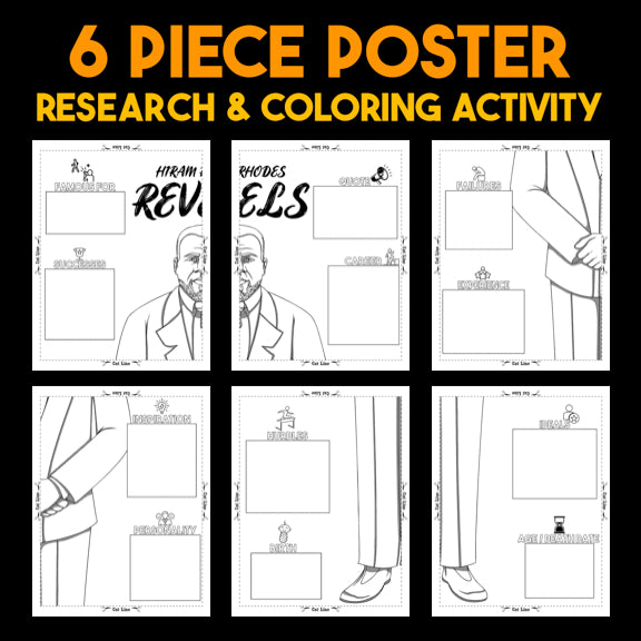 Hiram Rhodes Revels — Powerful People Collaborative Poster Activity