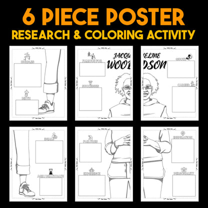 Jacqueline Woodson — Powerful People Collaborative Poster Activity