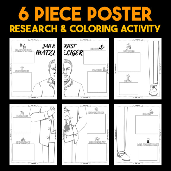 Jan Ernst Matzeliger — Powerful People Collaborative Poster Activity