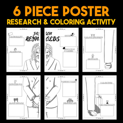 Jason Reynolds Author Study — Literary Legends Collaborative Poster