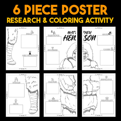 Matthew Henson — Powerful People Collaborative Poster Activity