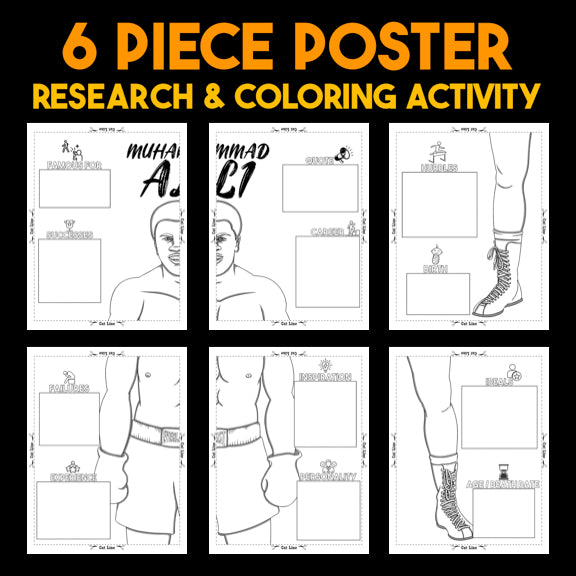 Muhammad Ali — Powerful People Collaborative Poster Activity