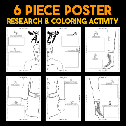 Muhammad Ali — Powerful People Collaborative Poster Activity