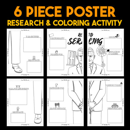 Rod Serling Author Study — Literary Legends Collaborative Poster