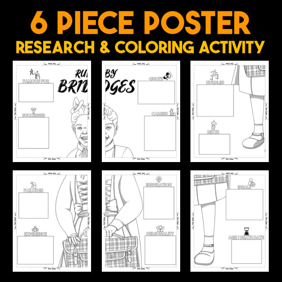 Ruby Bridges — Powerful People Collaborative Poster Activity