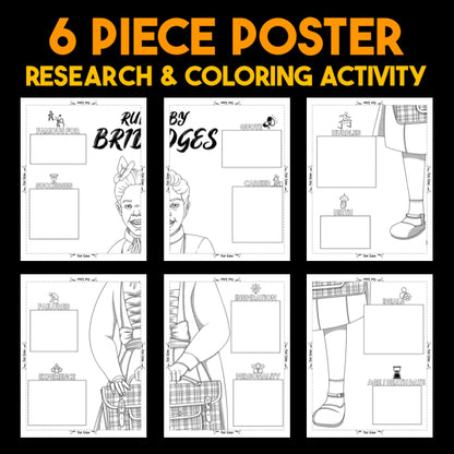 Ruby Bridges — Powerful People Collaborative Poster Activity